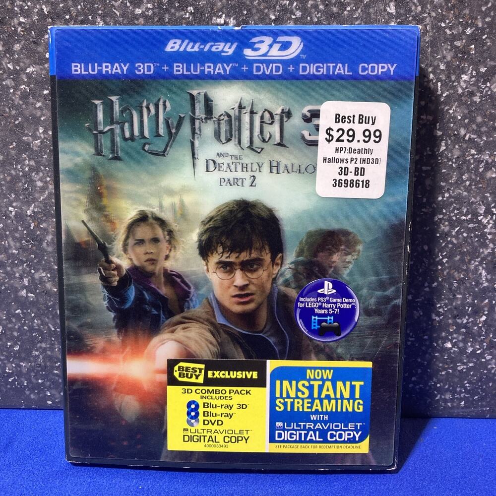 Harry Potter & Deathly Hallows Part 2 (Blu-ray)